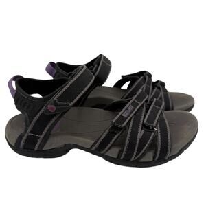 Teva Women's Black Tirra Sandals Size 5